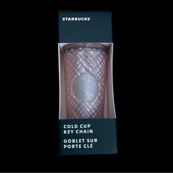 🆕 Starbucks Jeweled Cold Cup Key Chain - Picture 3 of 3